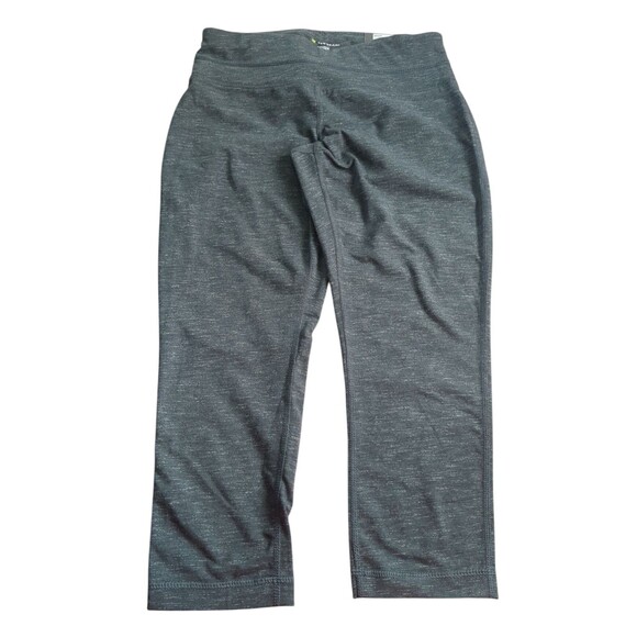 Tek Gear Leggings Capri DryTek Womens Small Gray Stretch Pull On NWT - Picture 1 of 7